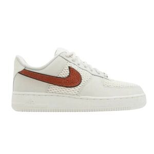 NIKE Air Force 1 Low 'Basketball Leather' Sneakers Size 9
